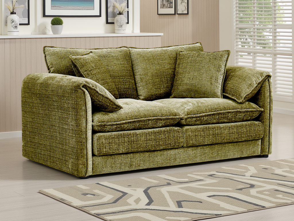Solaya Sofa 2 Seater Green