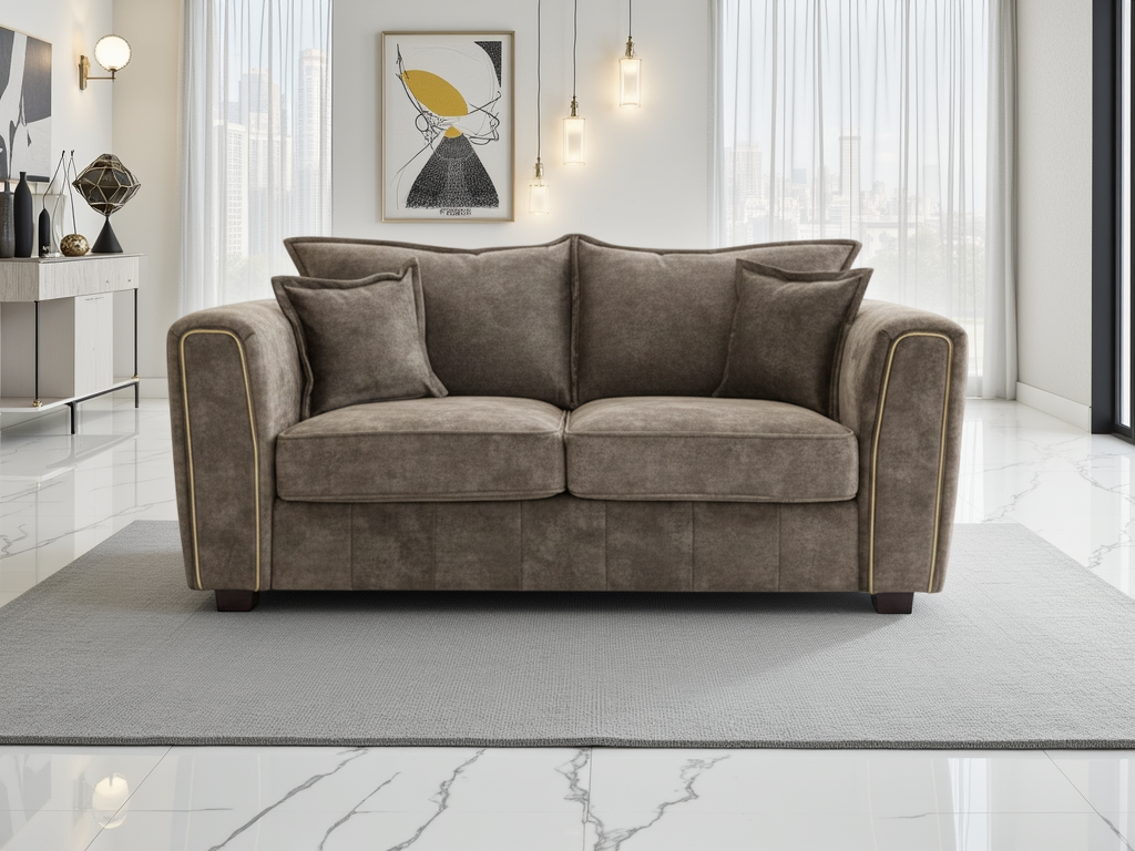 Serena Sofa 2 Seater Brown
