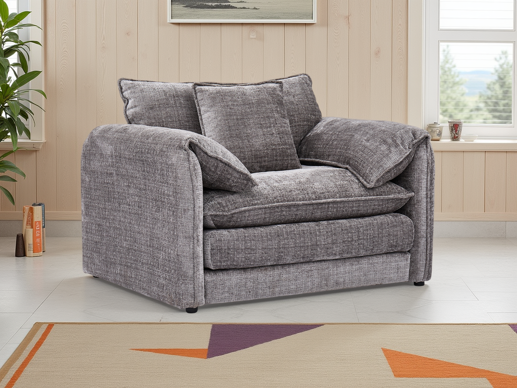 Solaya Sofa Armchair Grey