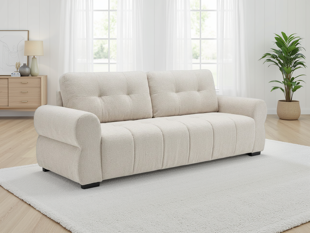 San Marino Sofa 3 Seater Beige