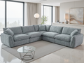 Berlin Sofa Large Corner Grey